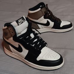 new Women's size 7.5 Air Jordan 1 high mocha