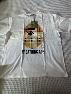 Bape x burberry t-shirt