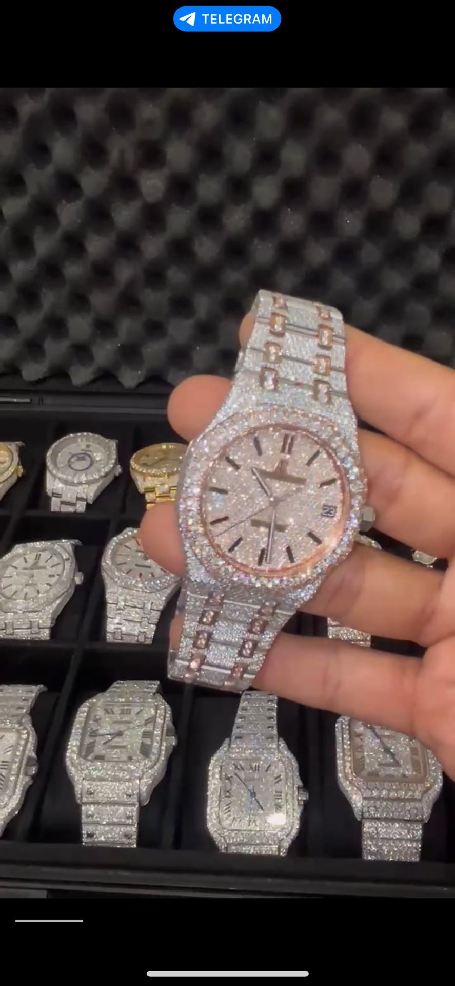 VVS Moissanite watches