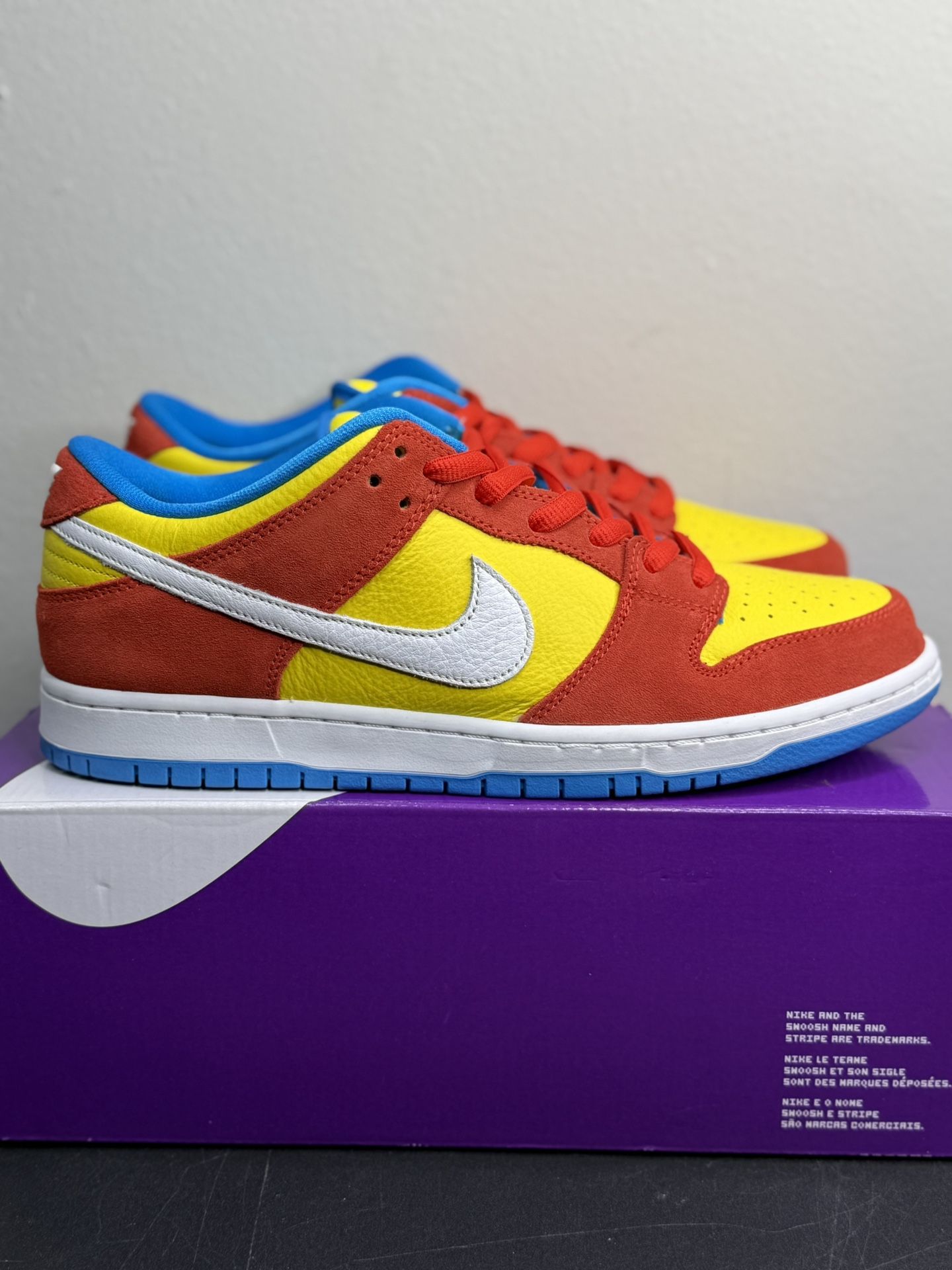 Nike SB Dunk Low Pro “Bart Simpson” Size: 11M/12.5W (Lightly Worn)