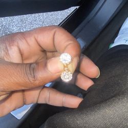 Vs Diamond Earrings DIMOND TEST APPROVED