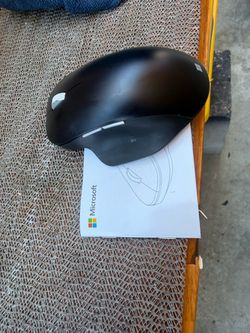 Microsoft Bluetooth Ergonomic Mouse designed for all-day comfort.