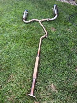 California Legal Invidia N1 is Exhaust for BRZ, FRS, and 86 (13-25) with Titanium Burnt Blue Tips