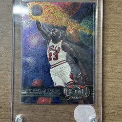 1997 Metal Universe #23 Michael Jordan 