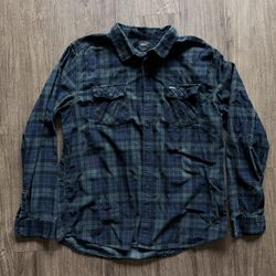 RVCA Blues Walk Cord Flannel