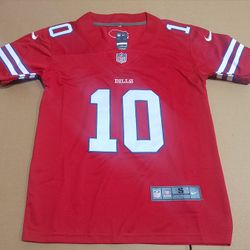 Buffalo Bills Cole Beasley Nike Red No. 10
