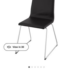 IKEA Black Chair Original $125