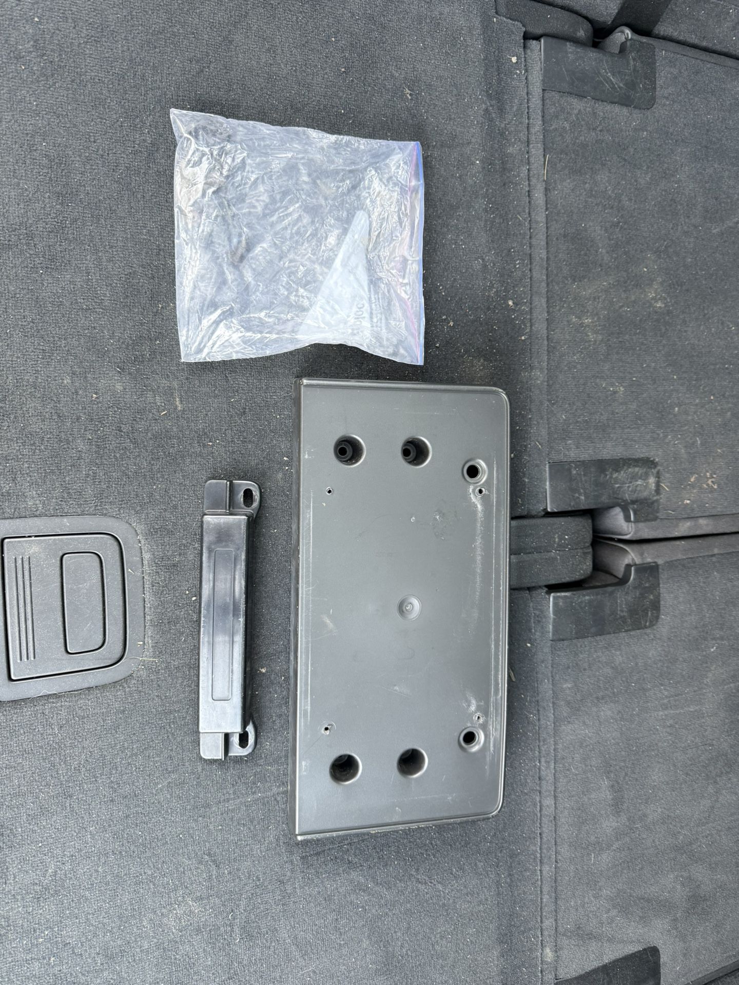 Audi License Plate Bracket