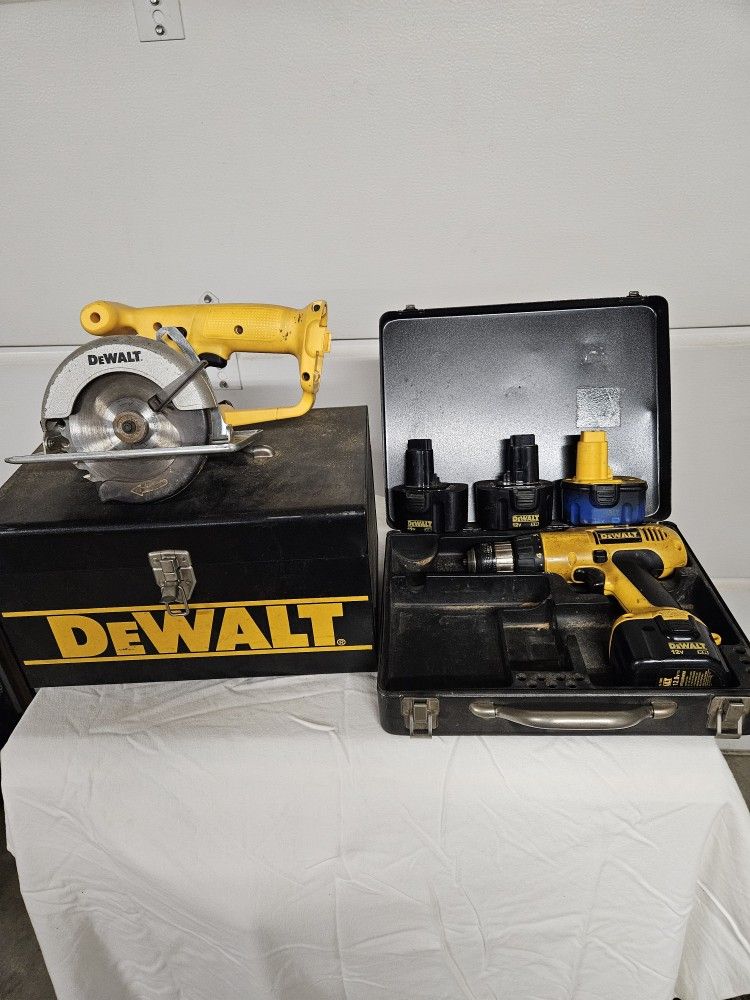 Dewalt  Drill And Saw