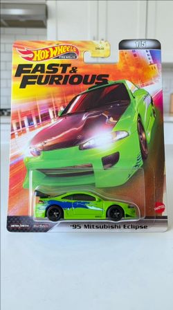 Hot Wheels '95 Mitsubishi Eclipse Fast and Furious 1/5
