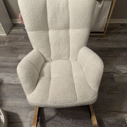 White Nursery Chair
