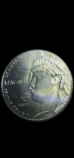 USA , SEMIQUINCENTENNIAL Half dollar  2026 D.