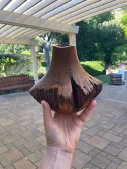 Artist made wooden vase!