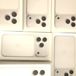 Apple iPhone 17 Pro Max Or 17 Silver Unlocked 