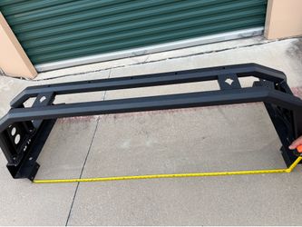 Steel truck bed rack for pickup