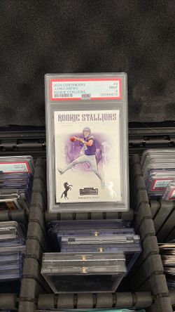 Rookie JJ McCarthy PSA9 