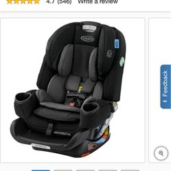 Graco 4Ever Extend2Fit DLX 4-in-1 Car Seat