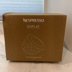 New Nespresso Glass Display Bonbonniere
