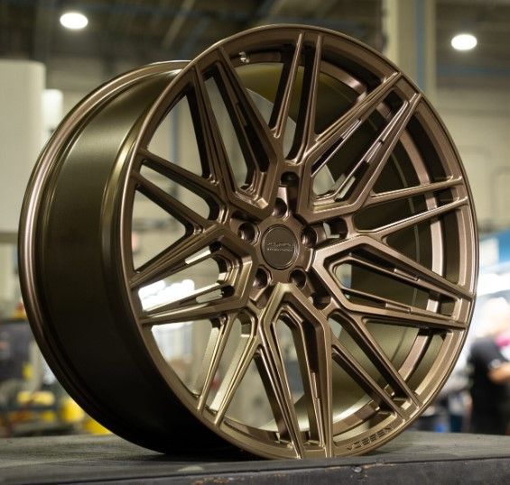 VOSSEN HF-7 SATIN BRONZE. SIZE 20X9 /20X10/ 22X9 / 22X10 /22X12 -24X10 5LUG. CHECK PRICE