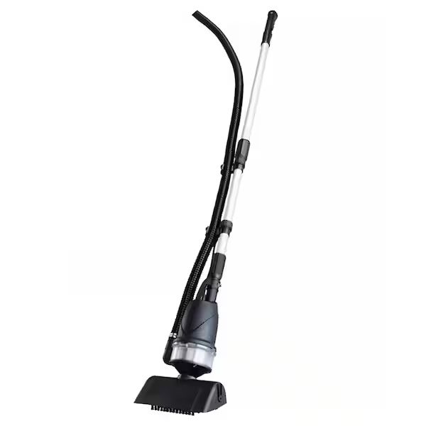 Pond Vacuum Cleaner 2,500 GPH Fish Spa Pool Hot Tub Water Pond Adjustable Telescopic Handle with 2 Brushes