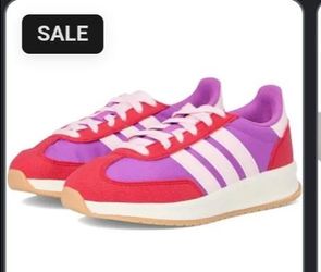 Adidas Low-Top Sneakers Pink Purple Cloud form 9