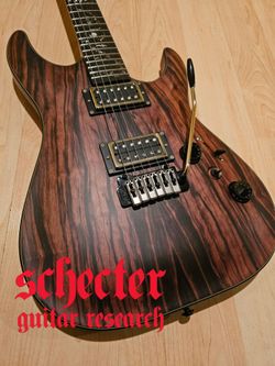 Exotic Schecter C-1 Ebony