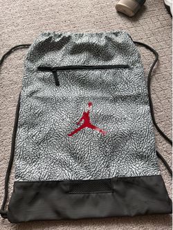 Nike Air Jordan Drawstring Bag