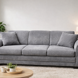 🛋️ Simmons Queen Sleeper Sofa + Never Used Queen Mattress + New Topper