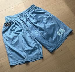 Chrome Hearts Light Blue Mesh Shorts