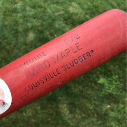 33 Inch Louisville Slugger Maple Baseball Bat P72