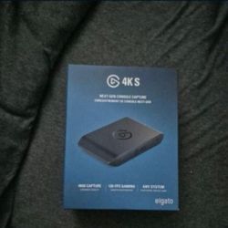 Elgato - 4K S – Ext Capture 4K60, 1440p120/1080p240 Passthrough and Capture for PS5, Xbox Series X/S, Switch 2, PC, Mac