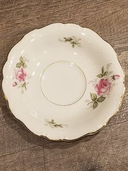 China Rose Teacup Saucer Plate Rosenthal Germany