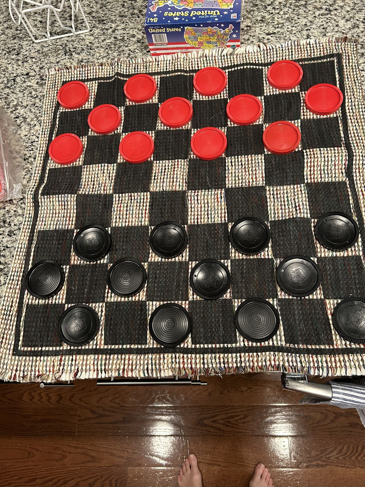 Checkers And TicTacToe 3 In 1