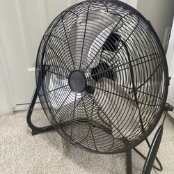 Industrial shop floor fan