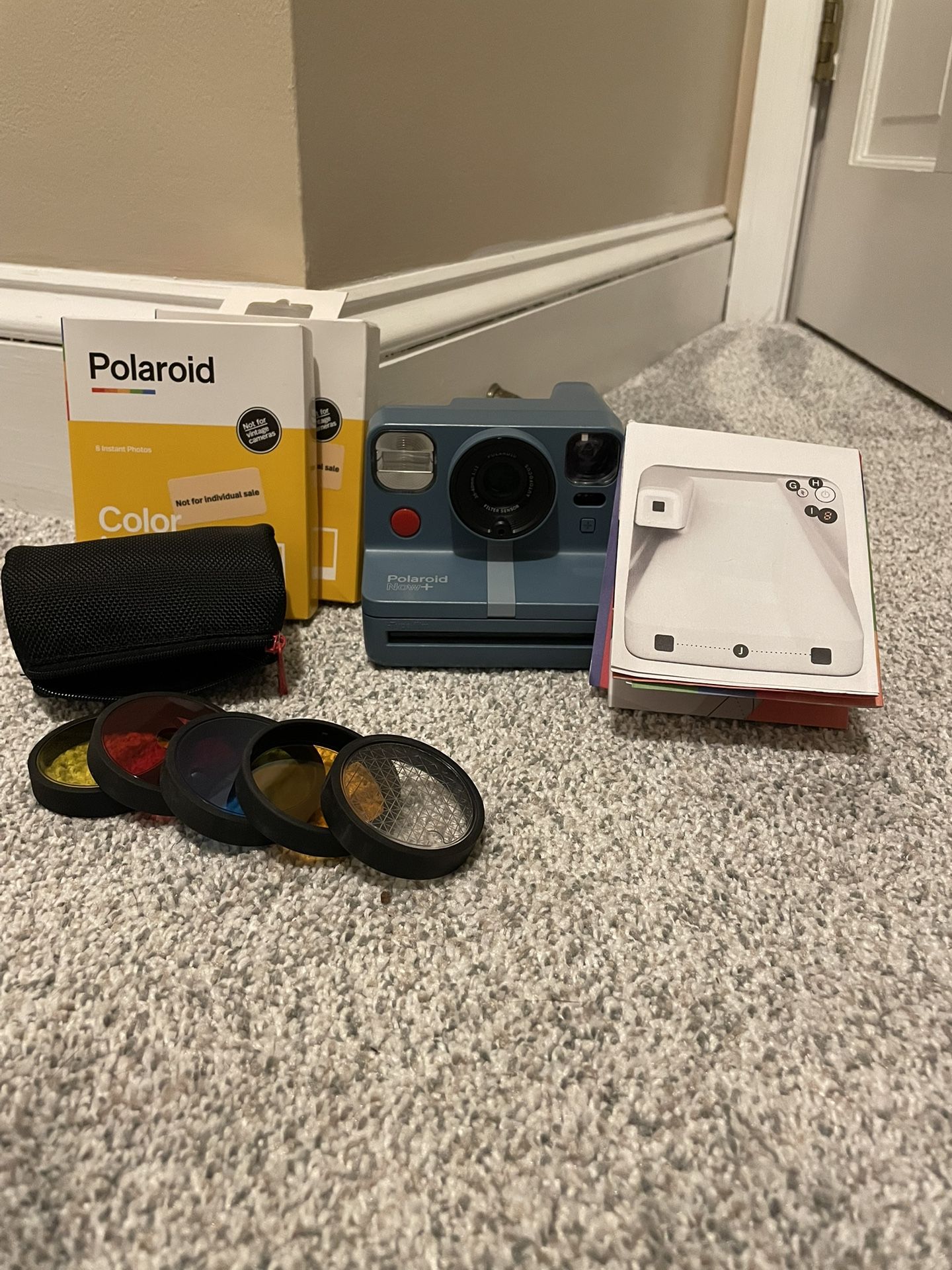 Polaroid Now+ With 2 Packs of Film And 5 Filters