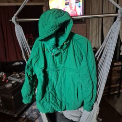 Ladies size large puffer jacket