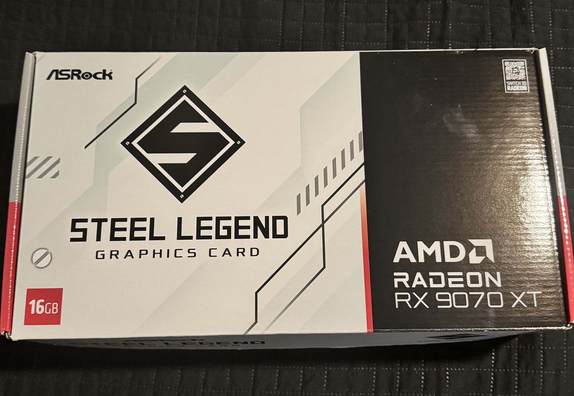 Asrock  steel legend radeon rx 9070 xt