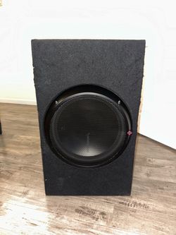 15" Rockford Fosgate Power T1 T1D215 & Custom Enclosure