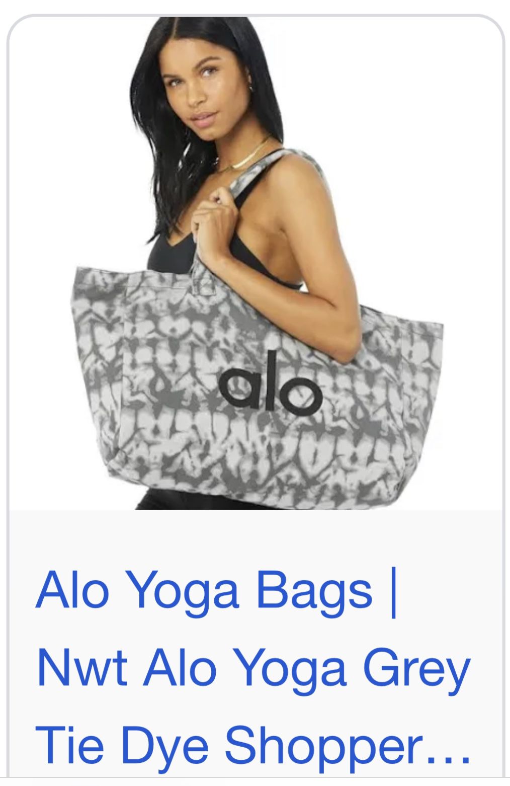 Alo Yoga Bag Reg $159 for Sale in Ontario, CA - OfferUp