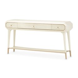 La Rachelle Medium Champagne Console Table