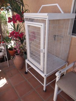 PARROT CAGE HEAVY DUTY SUPER CLEAN READY TO USE
