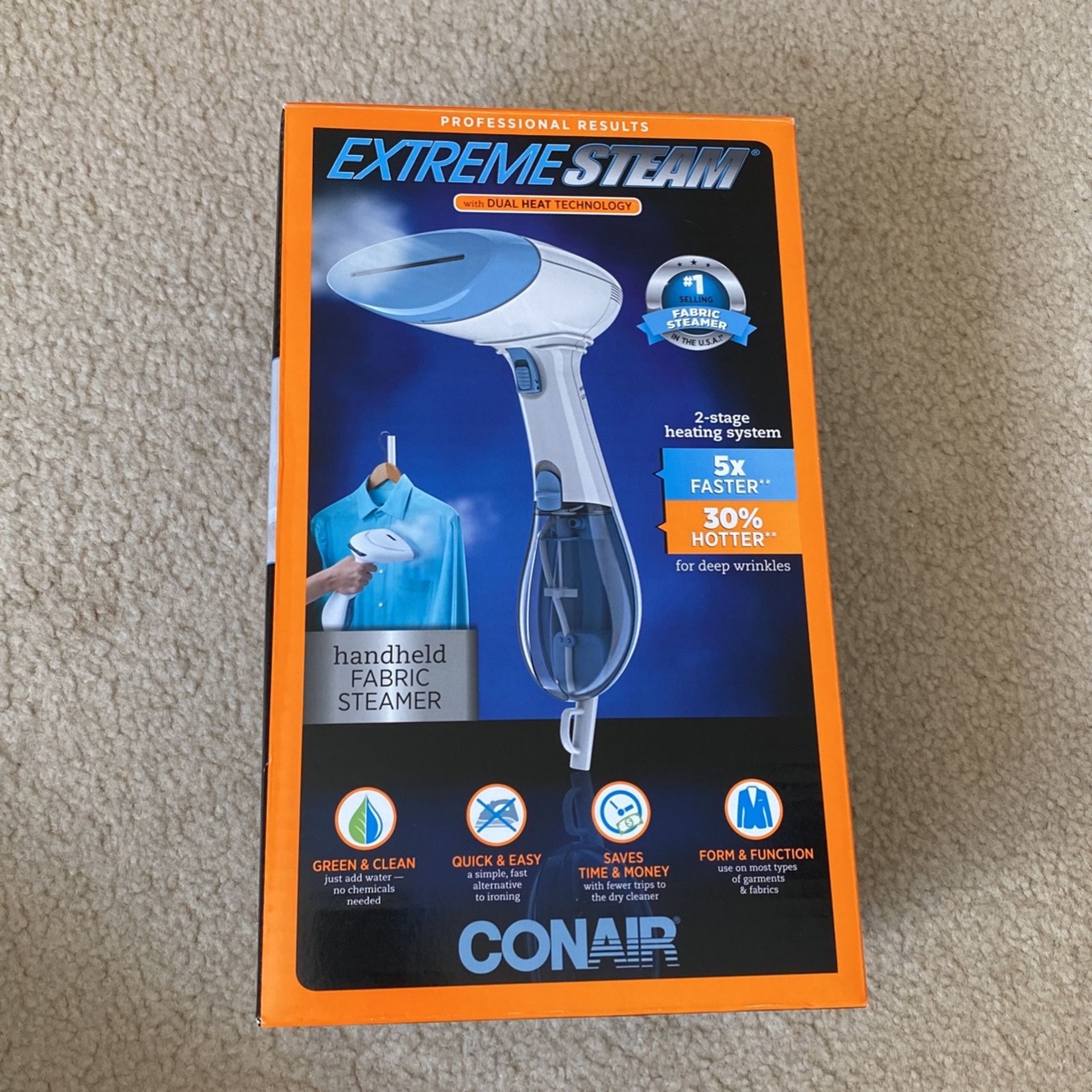 Conair Extreme Steam Handheld Fabric Steamer