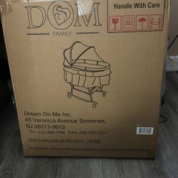 Dream on Me Lacy Bassinet 2 in 1