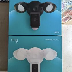 Ring Floodlight Plus Wired Security Camera