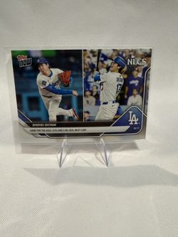 2025 NLCS Shohei Ohtani #884 Topps card