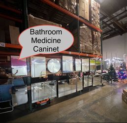 Sales Starting at $50.00!! New Mirror Medicine Cabinet Round Retangle With or without LED Light