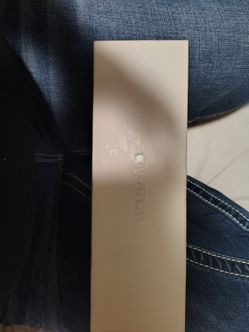Apple Watch Series 11 with a 42mm aluminum case & black sport band (size sm)