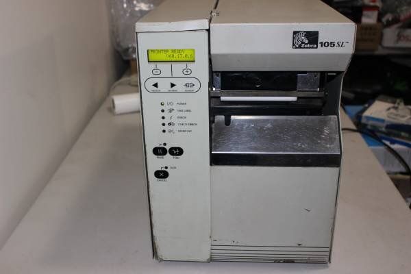 Zebra Technologies 105SL Thermal Label Printer 300dpi Network