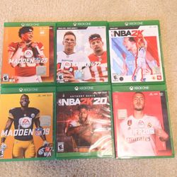 XBOX ONE VIDEO GAME LOT