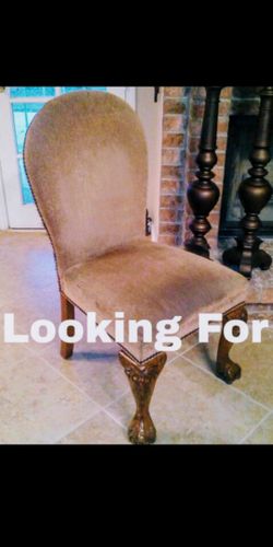 Looking to BUY CHAIRS LIKE this.